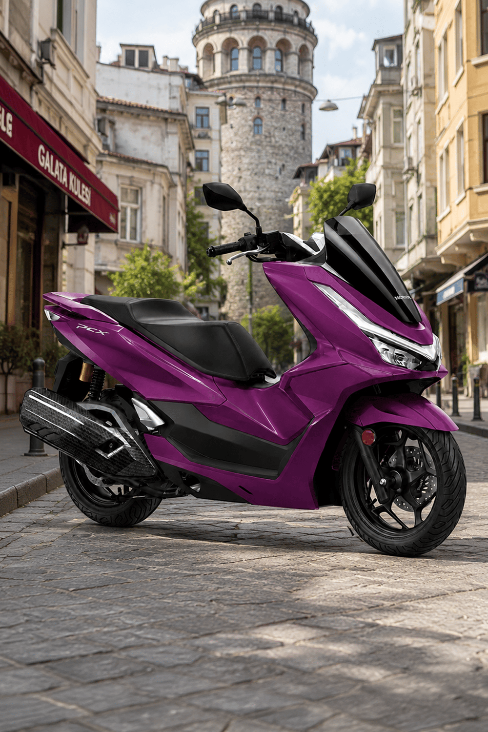 Honda Pcx Uyumlu Full Grenaj Seti 2025-2026 Mor