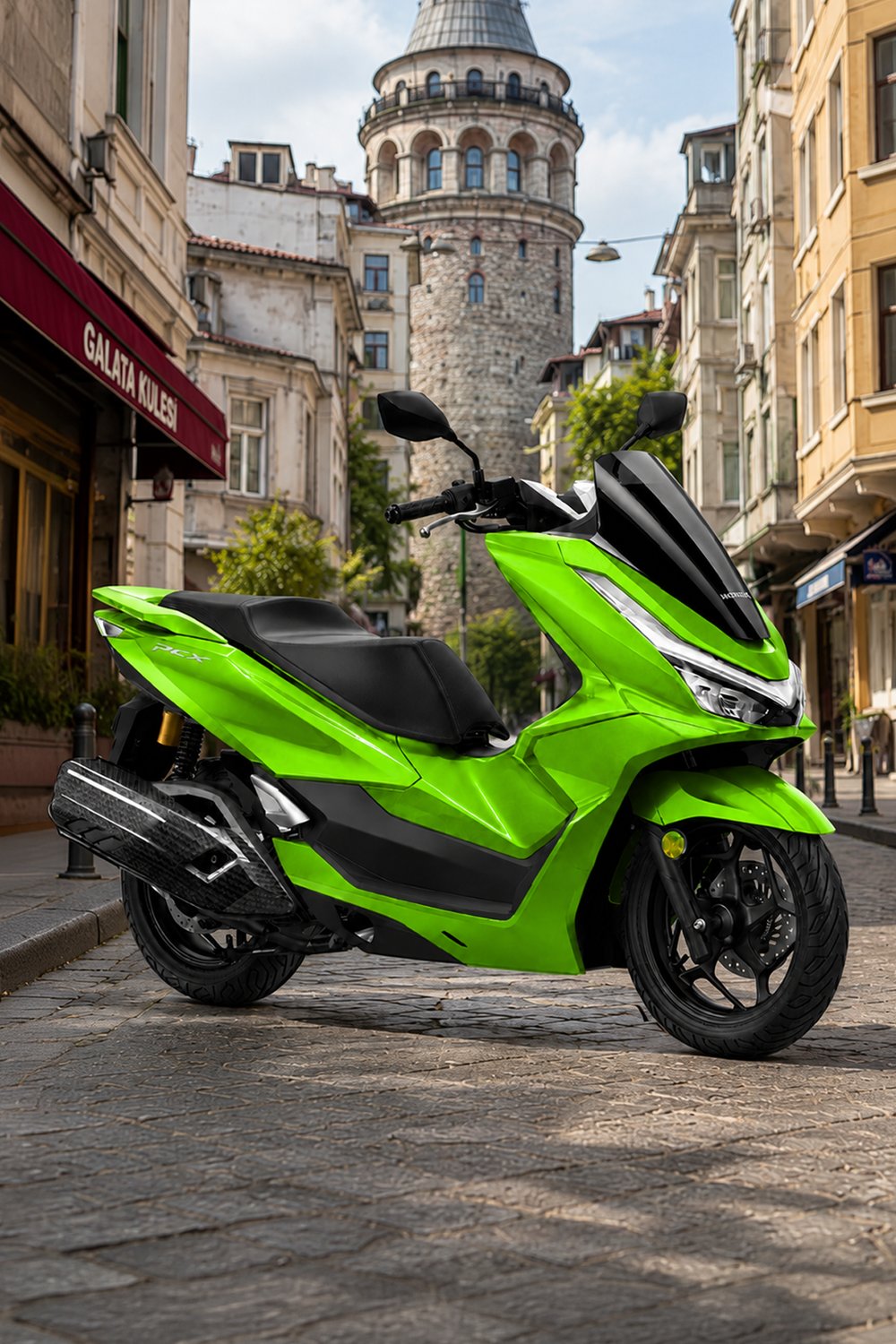 Honda Pcx Uyumlu Full Grenaj Seti 2025-2026 Yeşil