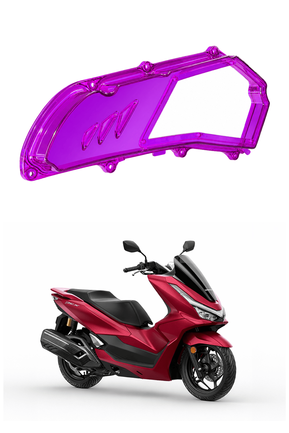 Honda Pcx Uyumlu Hava Filtresi Kapağı V2 2021-2026 Mor