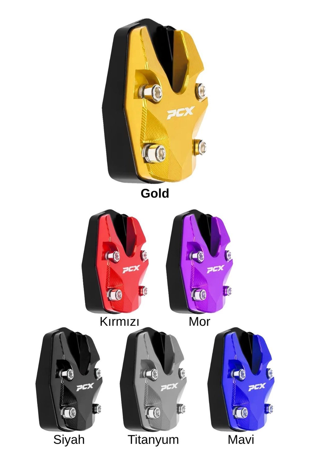 Honda Pcx Uyumlu Orta Ayak Koruyucu 2021-2026 Cnc Gold