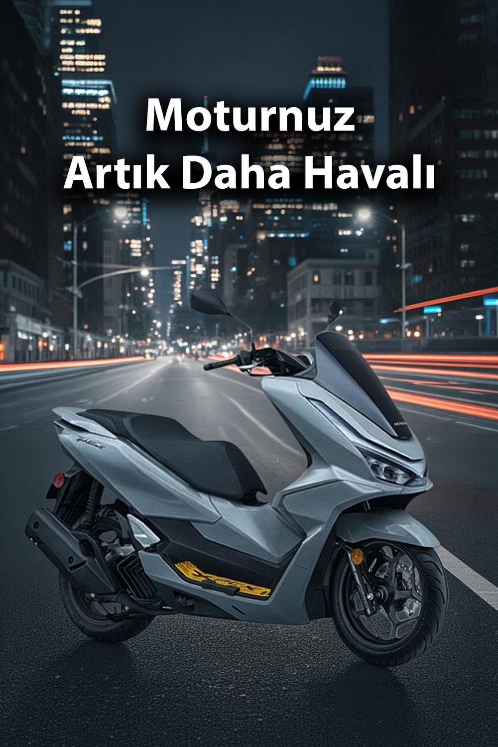 Honda Pcx Uyumlu Premium Basamak Seti 2025-2026 Cnc Gold