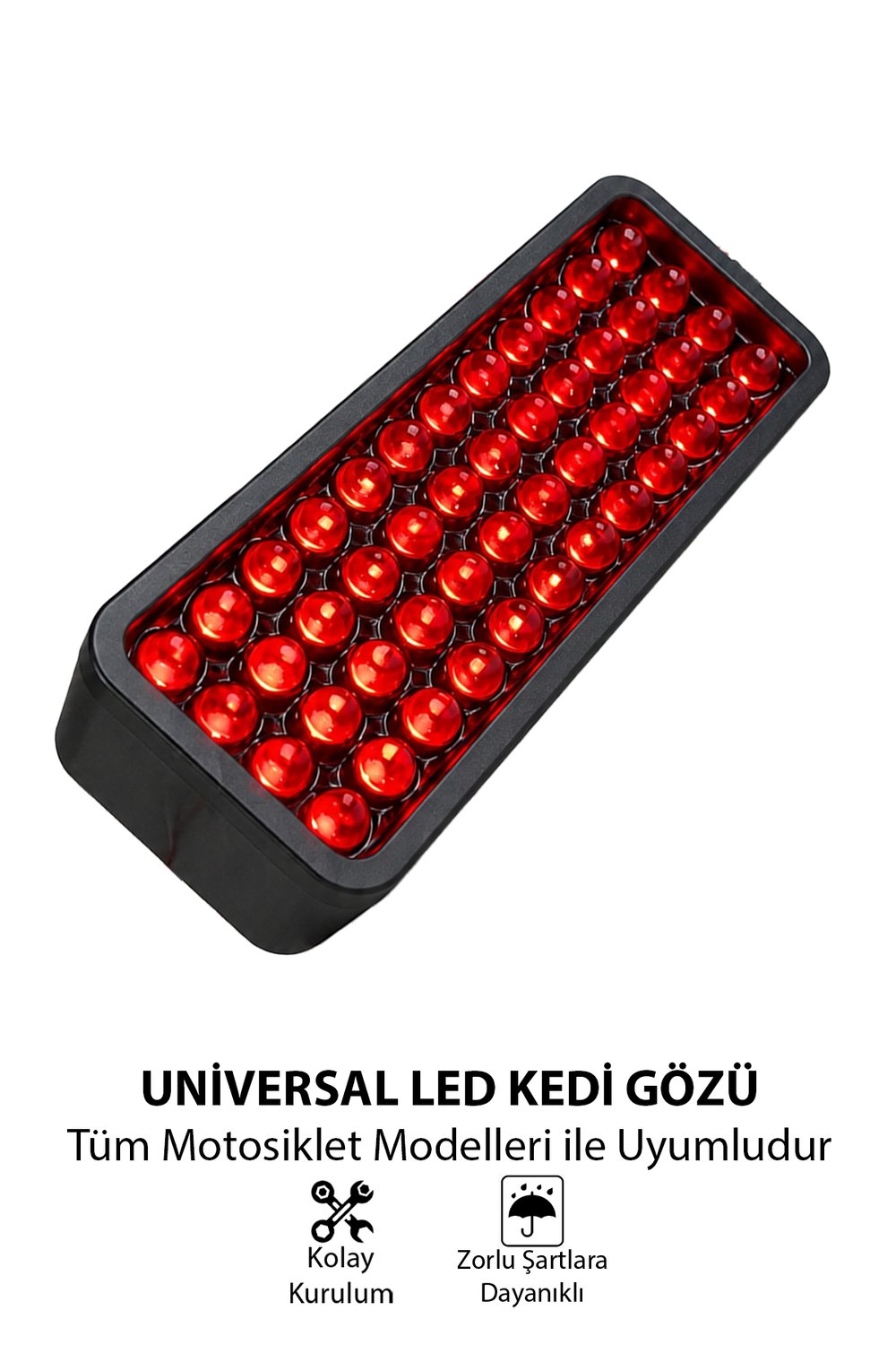 Universal Motosiklet Led Kedi Gözü 44 Ledli
