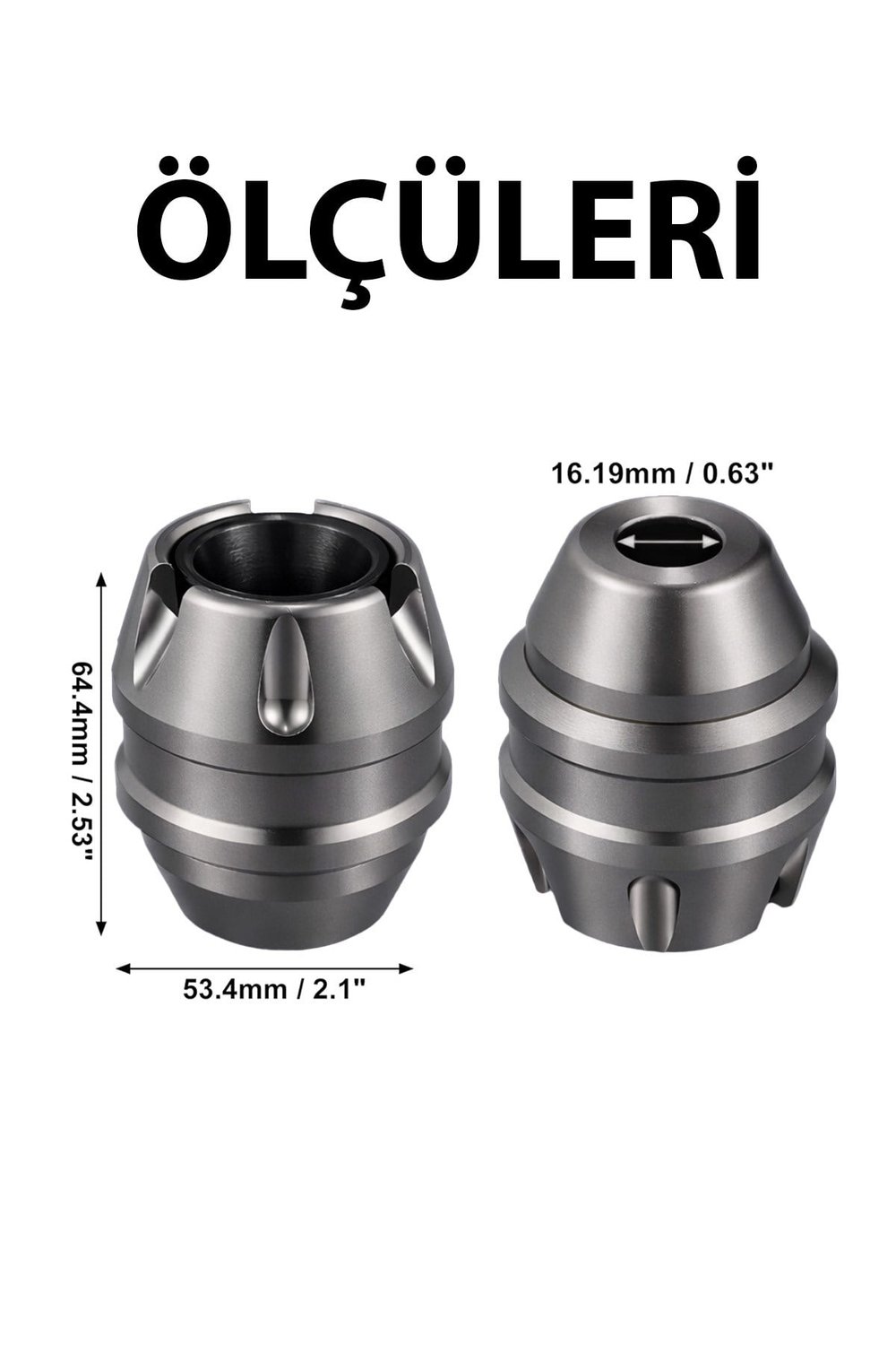 Universal Motosiklet Mil Koruma Takozu Cnc Titanyum