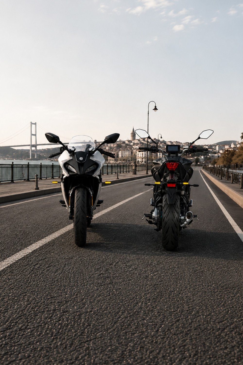 Universal Sinyal Ledi Uzun Kasa | Tüm Motosikletler İle Uyumlu