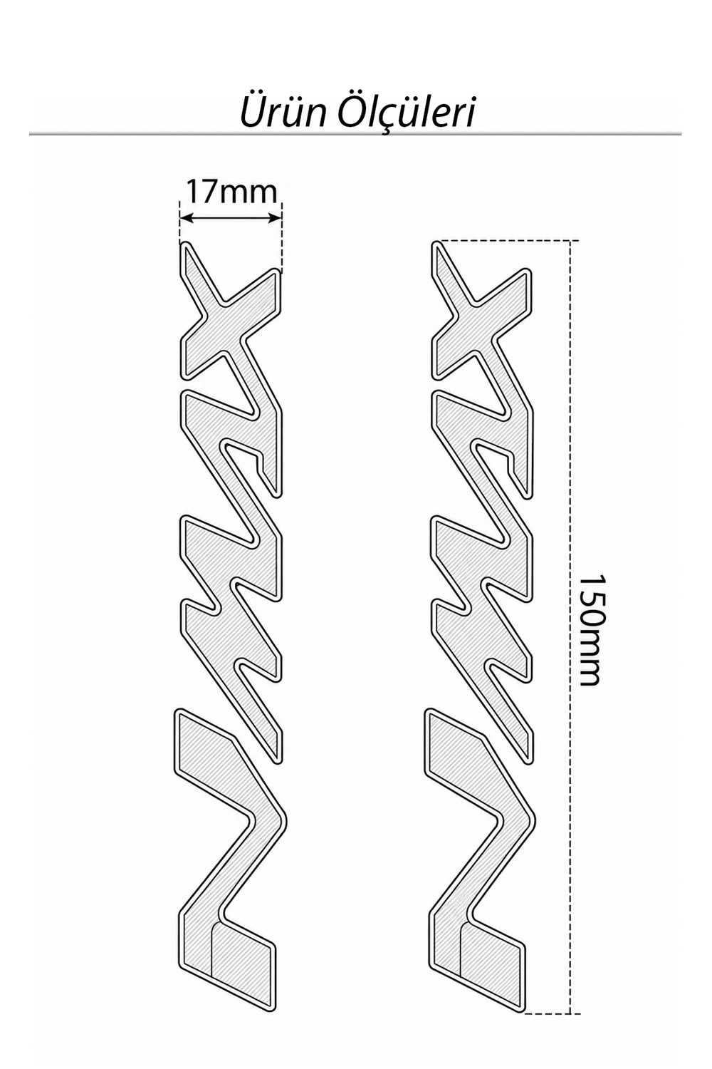 Yamaha Nmax Uyumlu Logo Sticker 2021-2026 Kırmızı