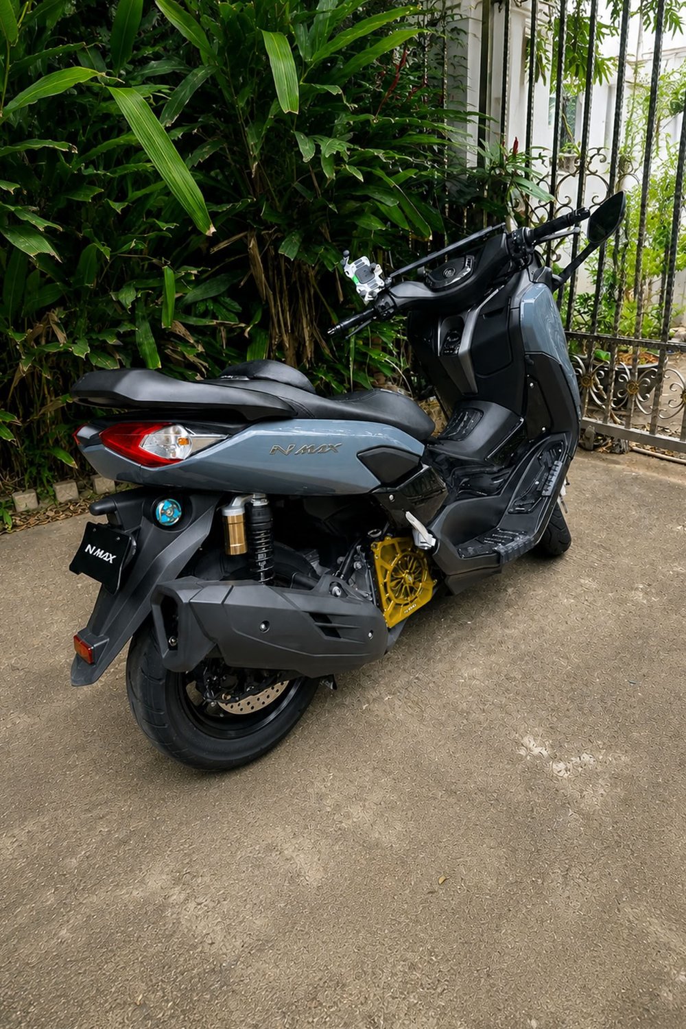 Yamaha Nmax Uyumlu Pervaneli Radyatör Koruması 2021-2026 Cnc Gold