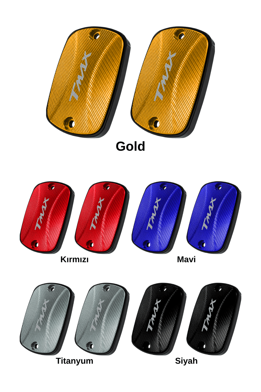 Yamaha Tmax Uyumlu Hidrolik Kapağı 2021-2026 Cnc Gold