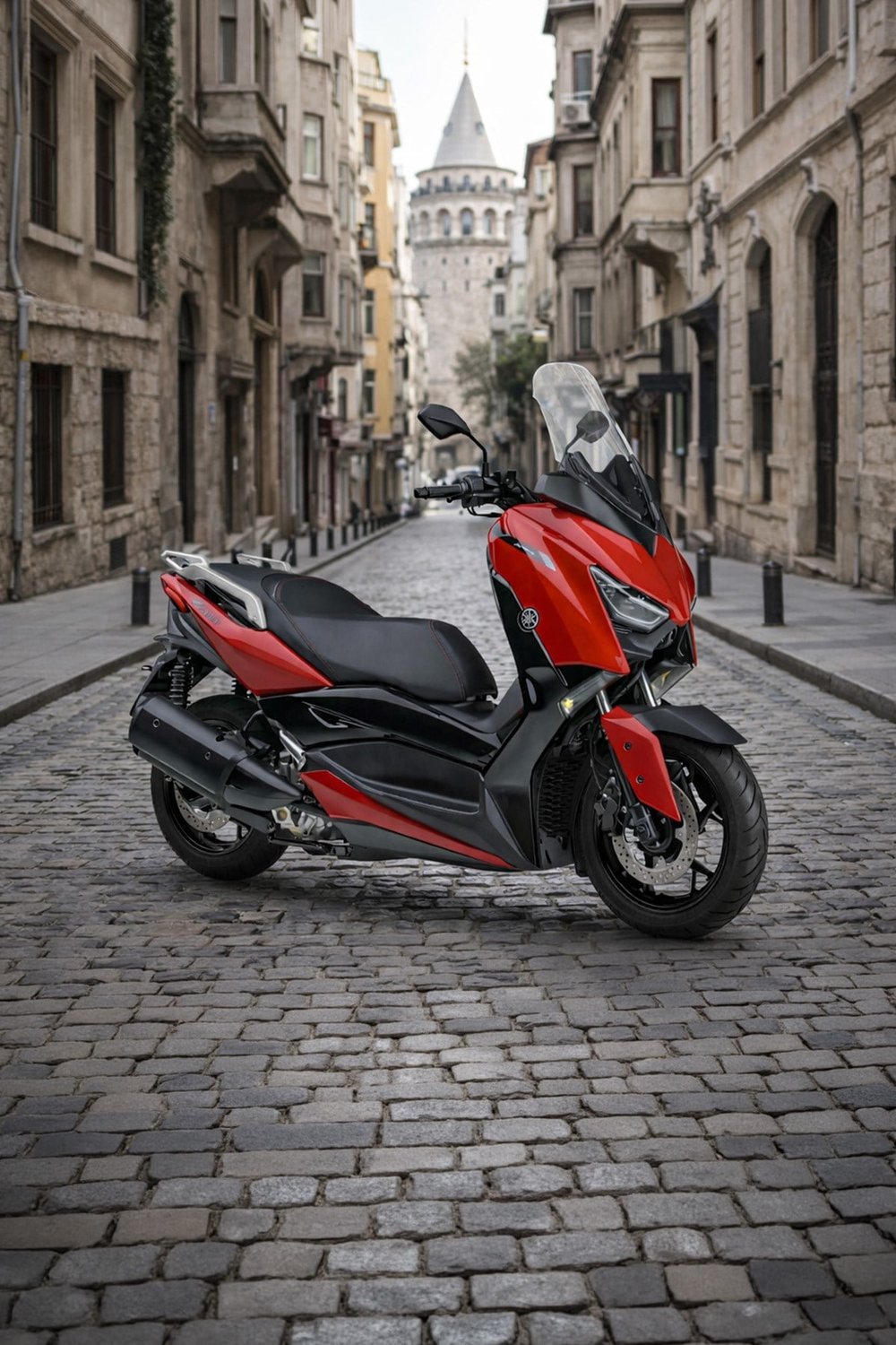 Yamaha Xmax Uyumlu Artçı Tutamaç 2018-2026 Cnc Gümüş