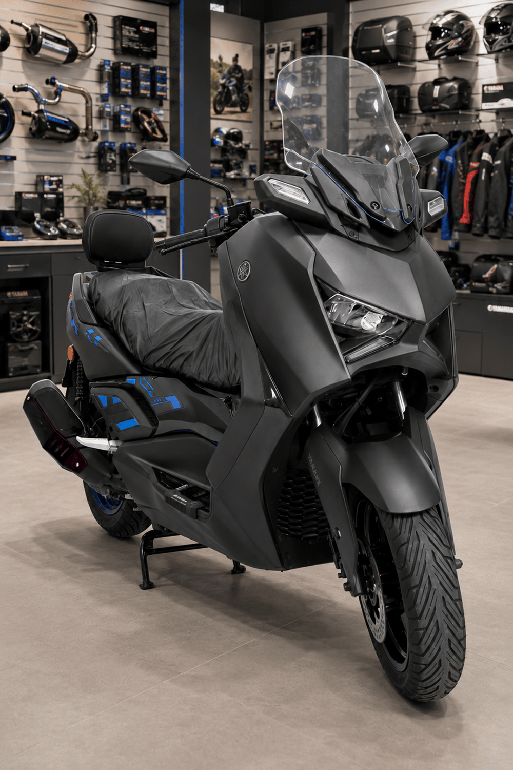 Yamaha Xmax Uyumlu Basamak Seti 2018-2026 Cnc Siyah