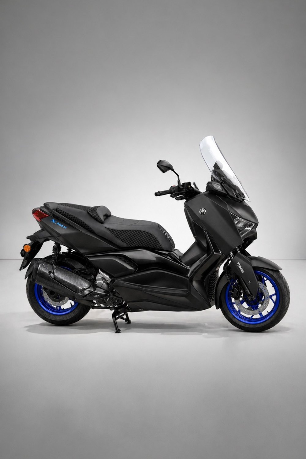 Yamaha Xmax Uyumlu Comfort Koltuk Kapağı 2021-2026 Damalı Kaplama Detaylı