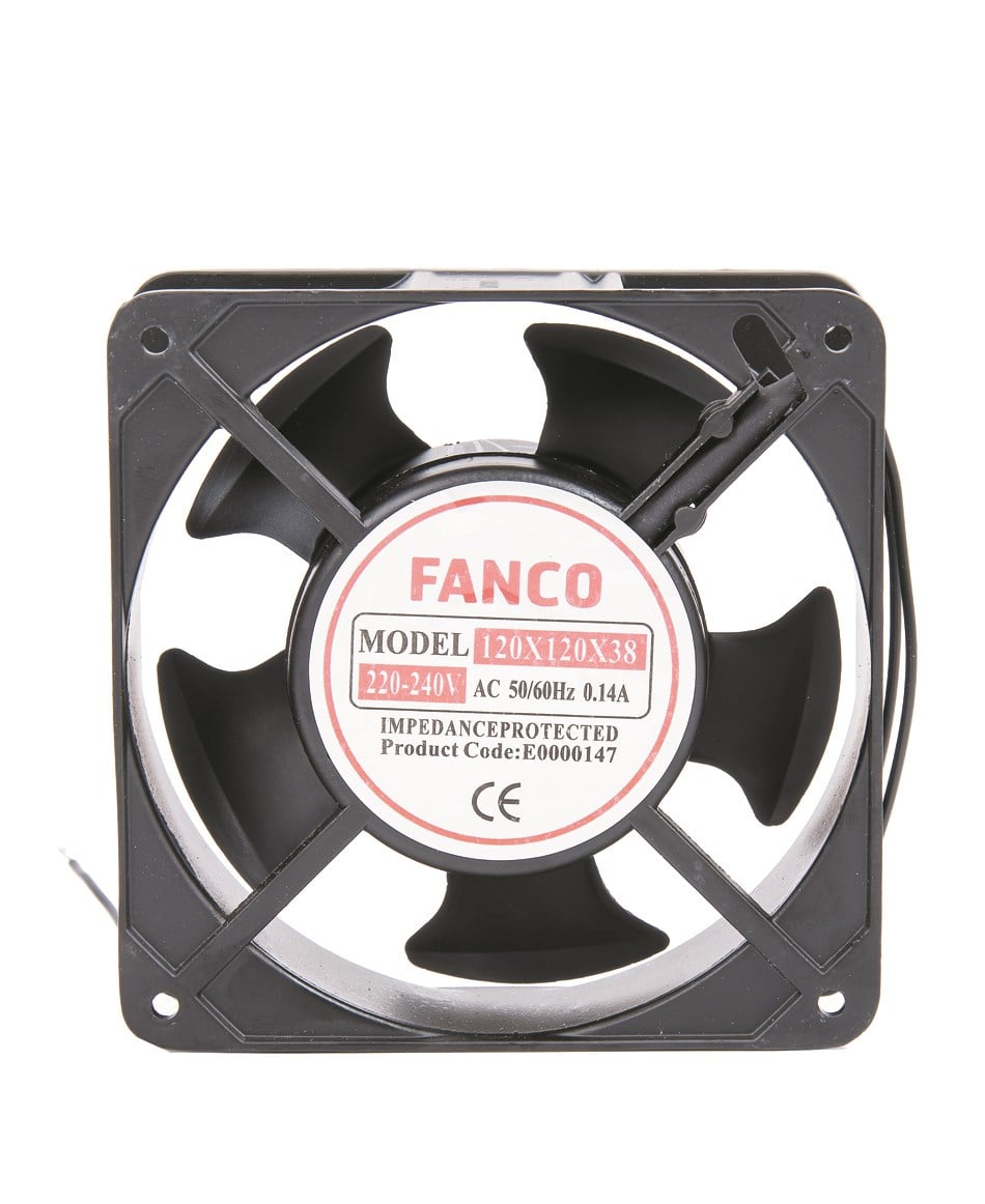 Fanco 12*12*38mm Kare Fan