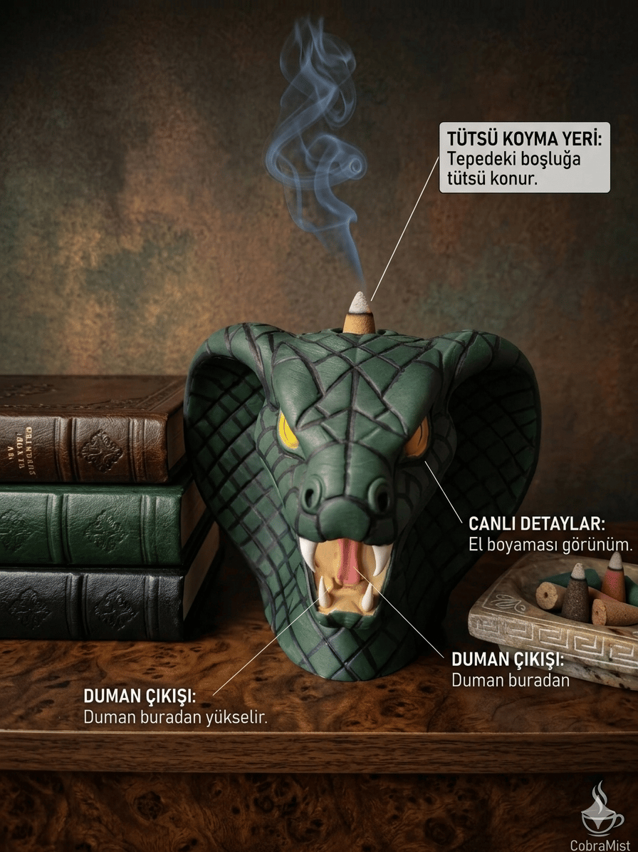 Slytherin Tütsülük (Isıya Dayanıklı)