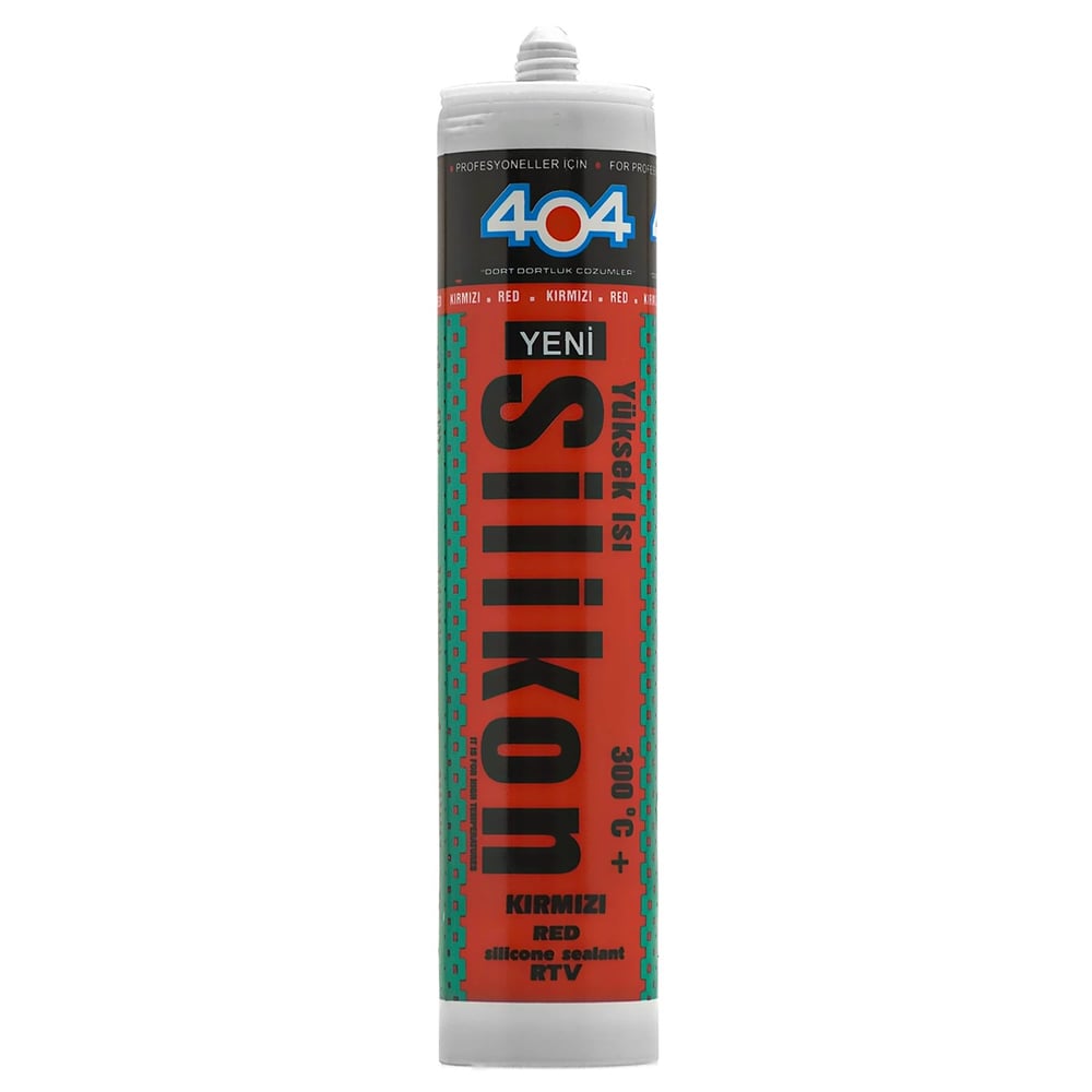 404 ISI SİLİKONU KIRMIZI 310ML