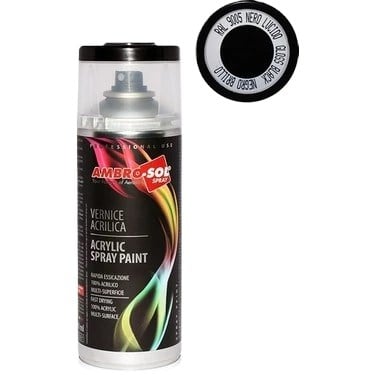 AMBRO-SOL SPREY BOYA PARLAK SİYAH 400ML