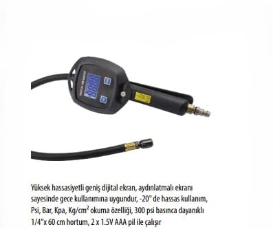 CETA FORM LASTİK ŞİŞİRME TABANCASI(DİJİTAL GÖSTERGELİ) N23-0811D