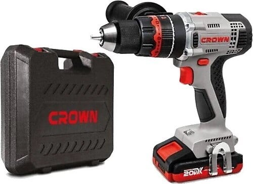 CROWN AKÜLÜ DARBELİ VİDALAMA KÖMÜRSÜZ 20V - 2Ah - 13mm CT21093HMX-2 BMC