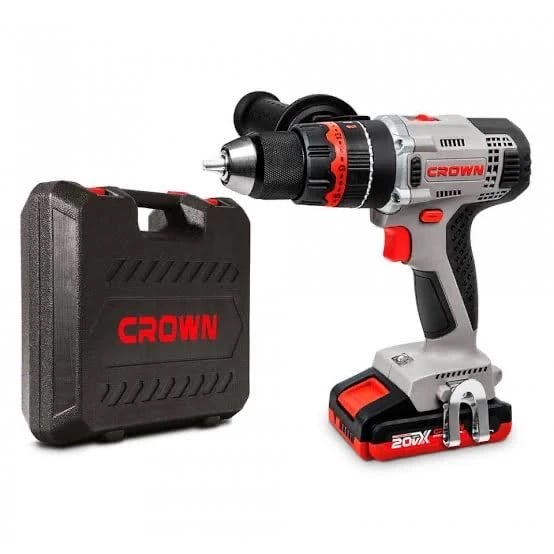 CROWN AKÜLÜ VİDALAMA KÖMÜRSÜZ 20V - 2Ah -13mm CT21090HMX-2 BMC
