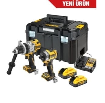 DEWALT 18V XR 5.0AH Lİ-ON PREMIUM POWERSTACK KÖMÜRSÜZ İKİZ KİT DCK2200H2T
