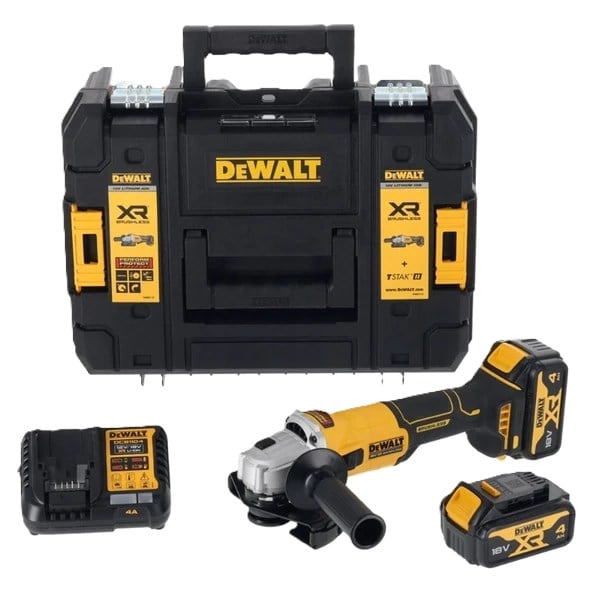 DEWALT DCG407M2T 18VXR 125MM SLIDE SAG 2X4AHKIT