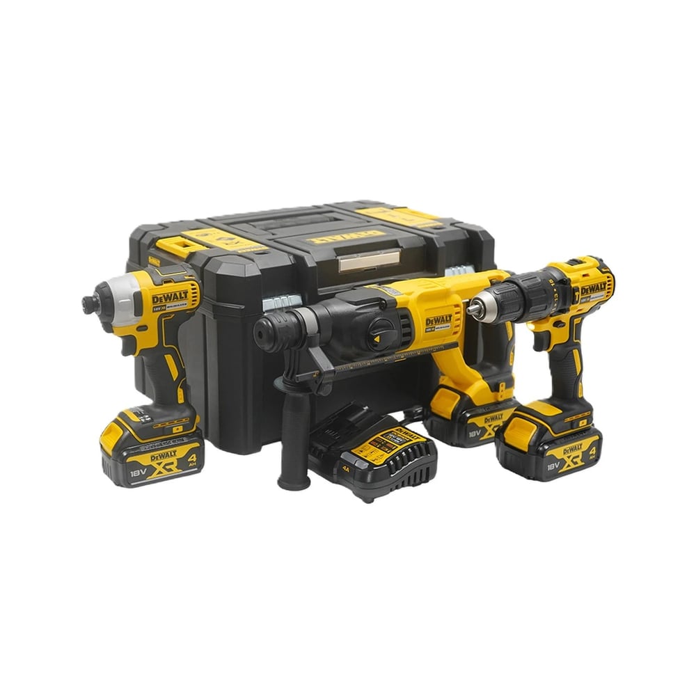 DEWALT DCK369M3T 18V XR KÖMÜRSÜZ 3x4.0Ah