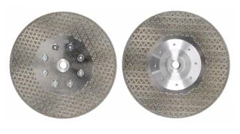 GFB 230mm ELEKTROLİZE ELMAS TESTERE ÇİFT YÜZEY KAPLI M14 FLANŞLI 2398
