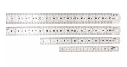 GFB 600x30x0,85mm PASLANMAZ ÇELİK CETVEL 1446