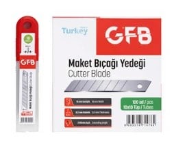 GFB MAKET BIÇAĞI YEDEĞİ 18 x 0,5mm (10 ADET) 4520