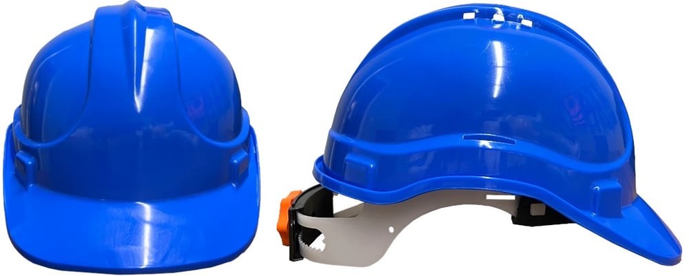 KARAM KB660 Baret Vidalı (Ayarlı) Kulaklık Takılabilir Mavi