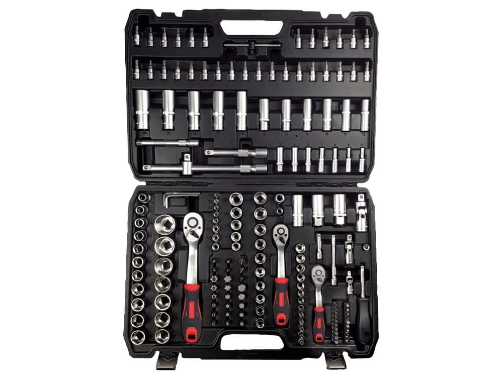 NT TOOLS 173 PARÇA LOKMA SETİ Cr-V 1/2'' - 3/8'' - 1/4'' NCSET173