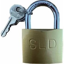SOLİD 50MM ASMA KİLİT SARI