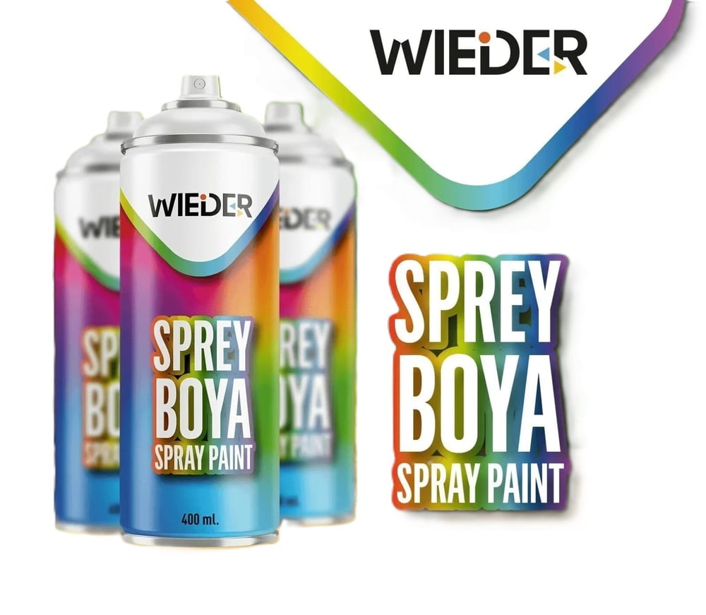 WIEDER SPREY BOYA BEYAZ 400ML