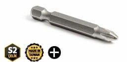 GFB PH 2 x 75mm KARE YILDIZ BİTS UÇ 5207