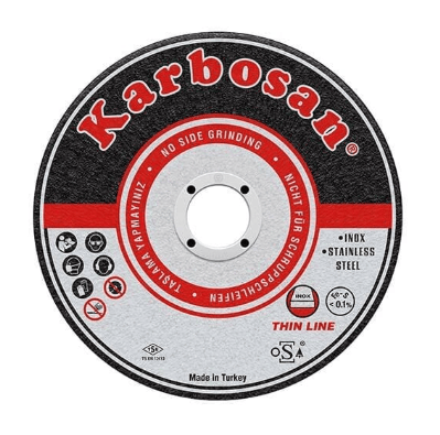 KARBOSAN İNOX KESİCİ TAŞ 125x1.0x22.23