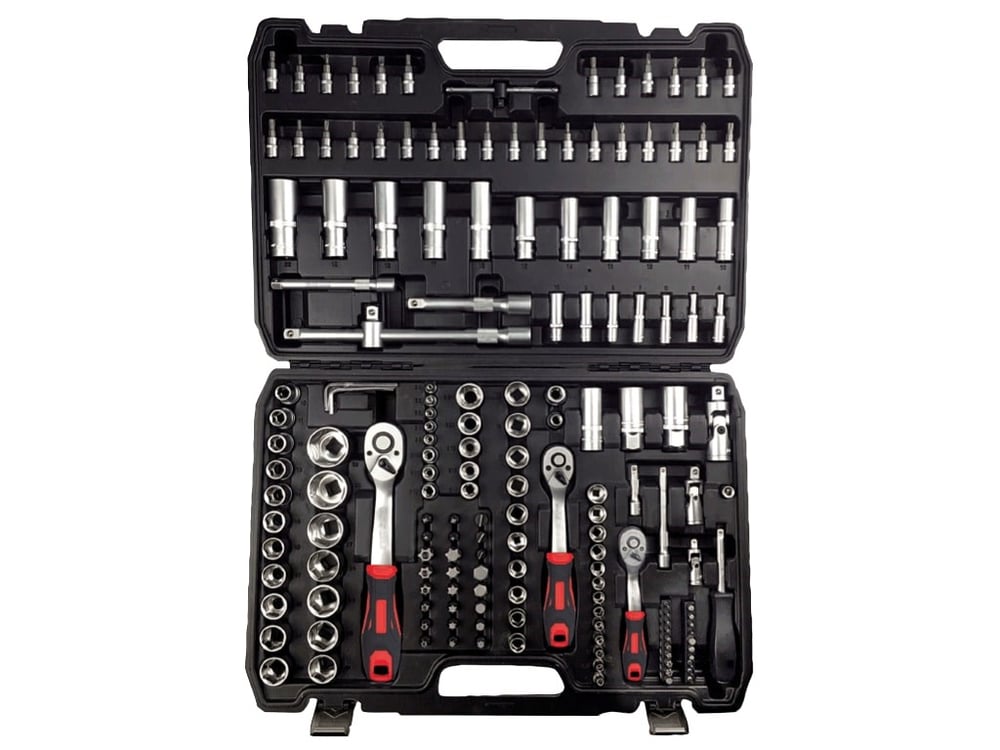 NT TOOLS 173 PARÇA LOKMA SETİ Cr-V 1/2'' - 3/8'' - 1/4'' NCSET173