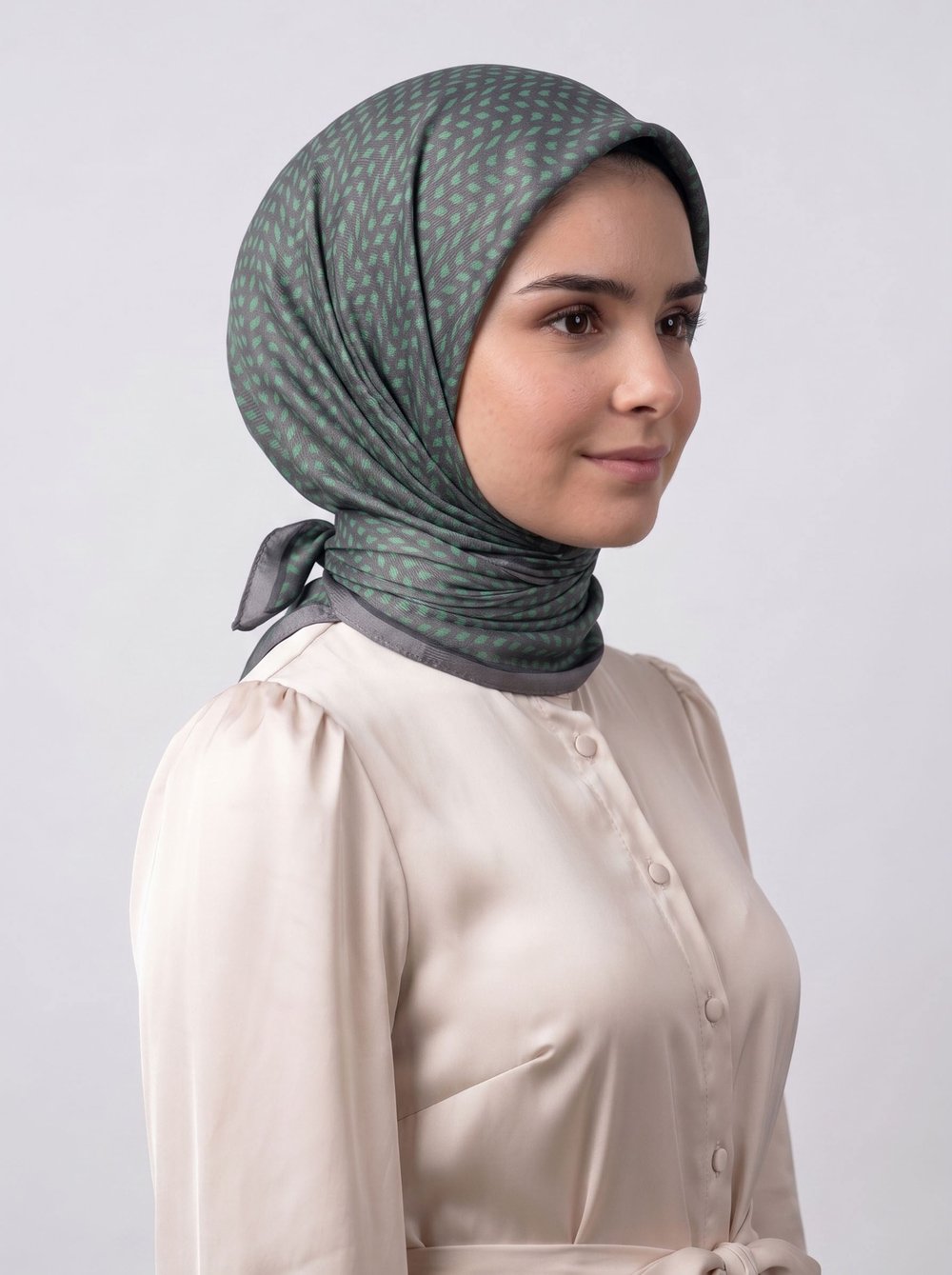 Pastel Düz Eşarp - Ritim