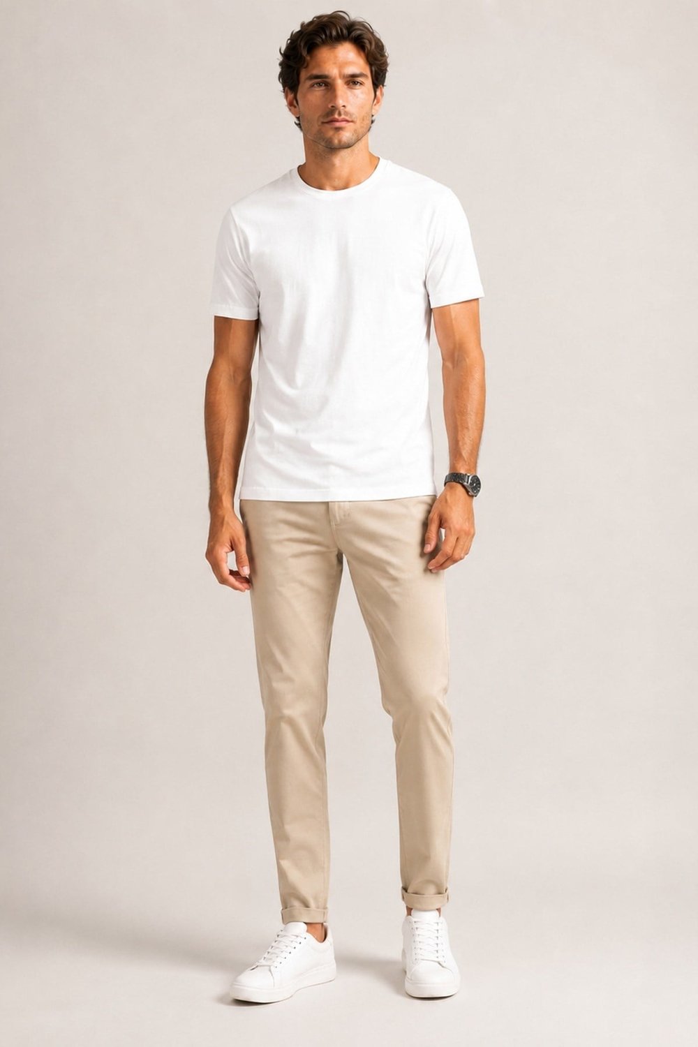 Beyaz Soft Flex T-Shirt