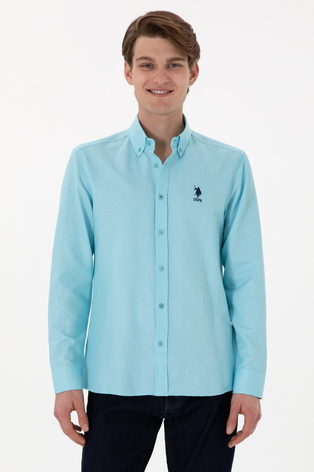 Dokuma Uzun Kol Slim Fit Gömlek 2084085