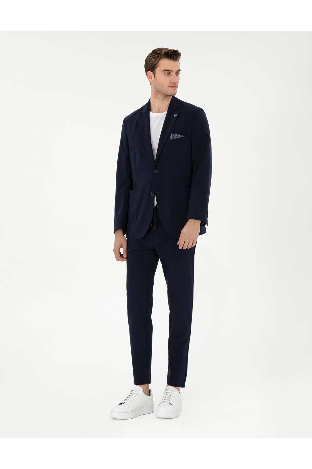 Erkek Slim Fit Düz Pantolon 2163496