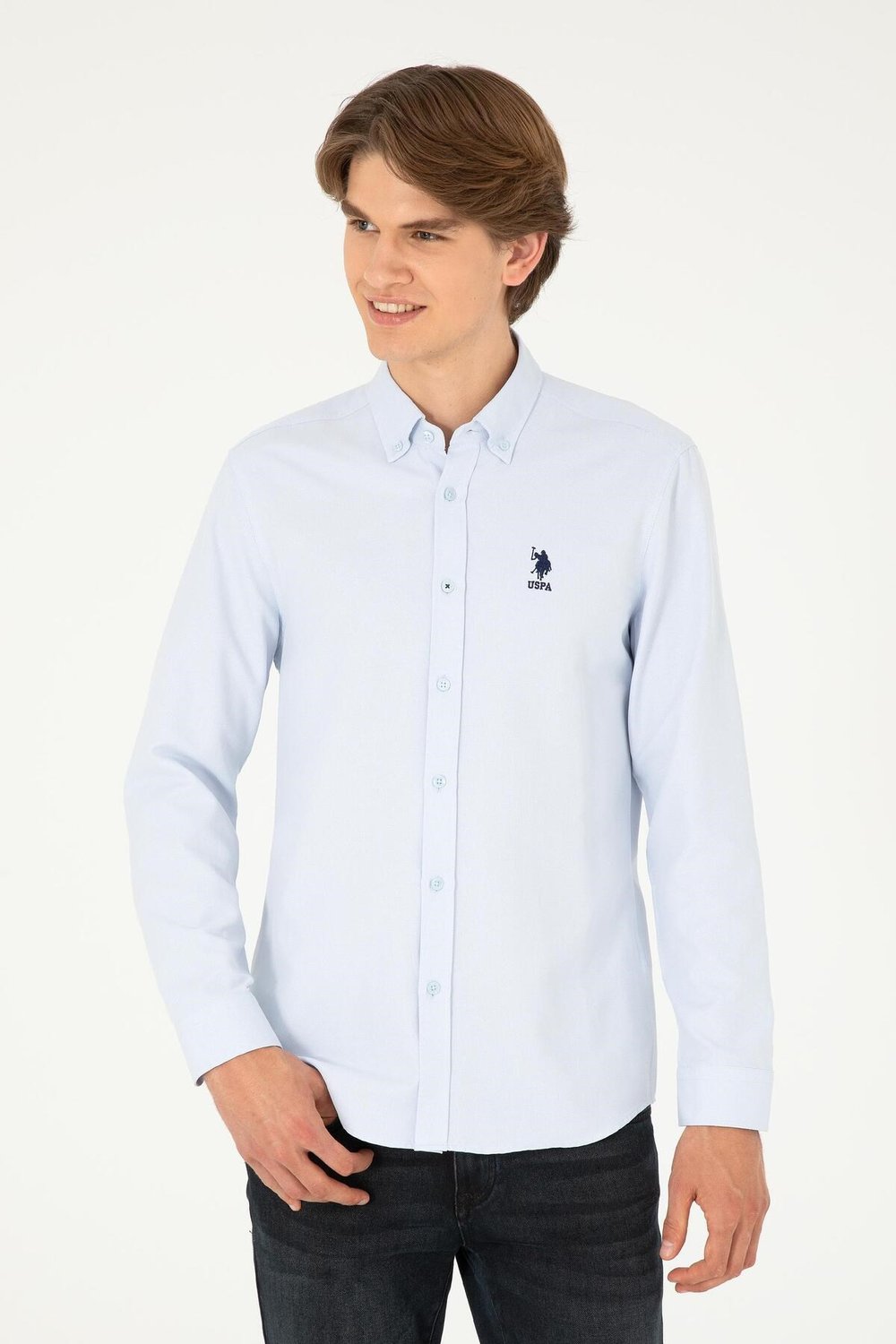 Erkek Uzun Kol Slim Fit Gömlek 1962440