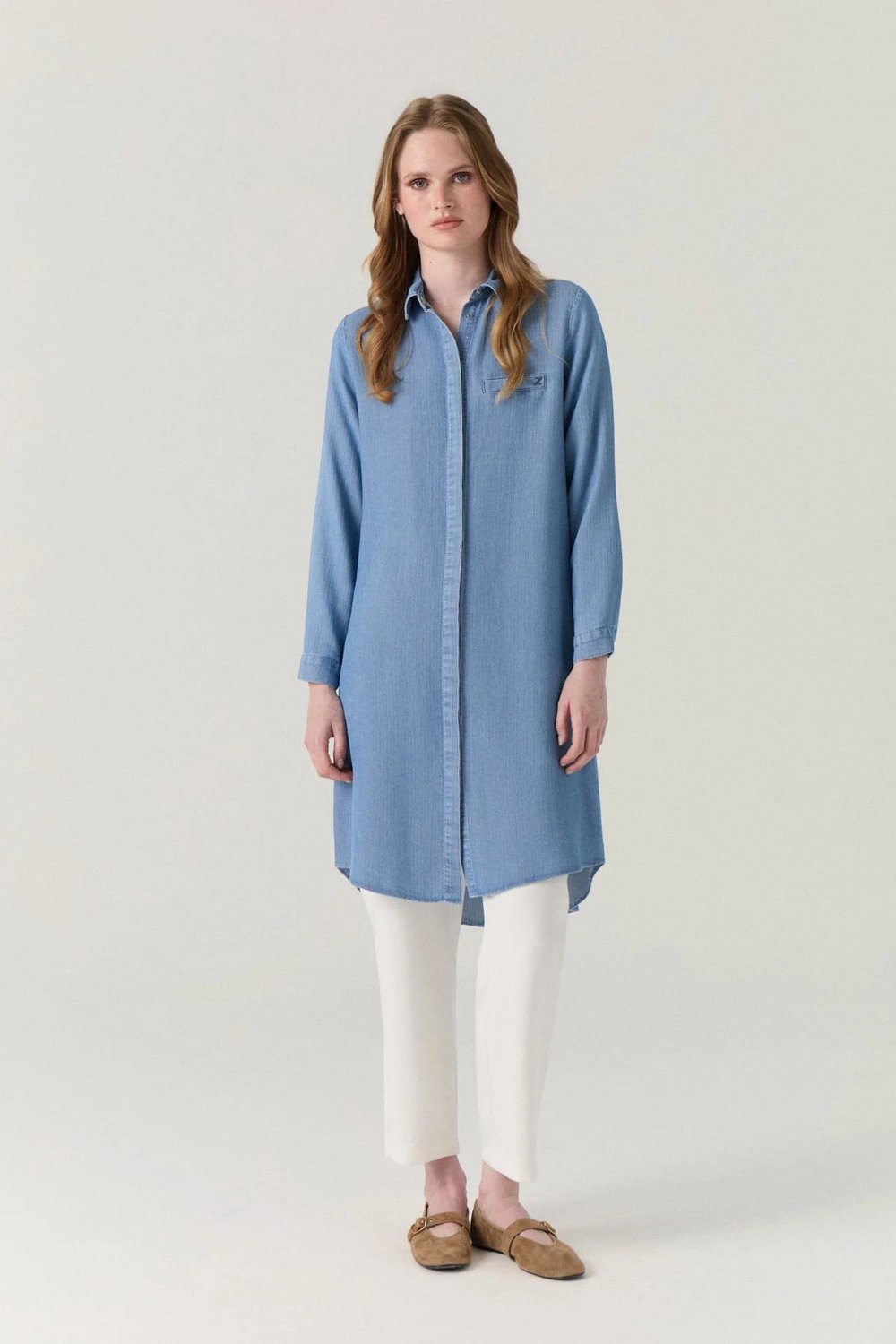 T-0767 NOA Tunik 38-52 Beden Arası Şık ve Modern Tasarım Kadın Tunik