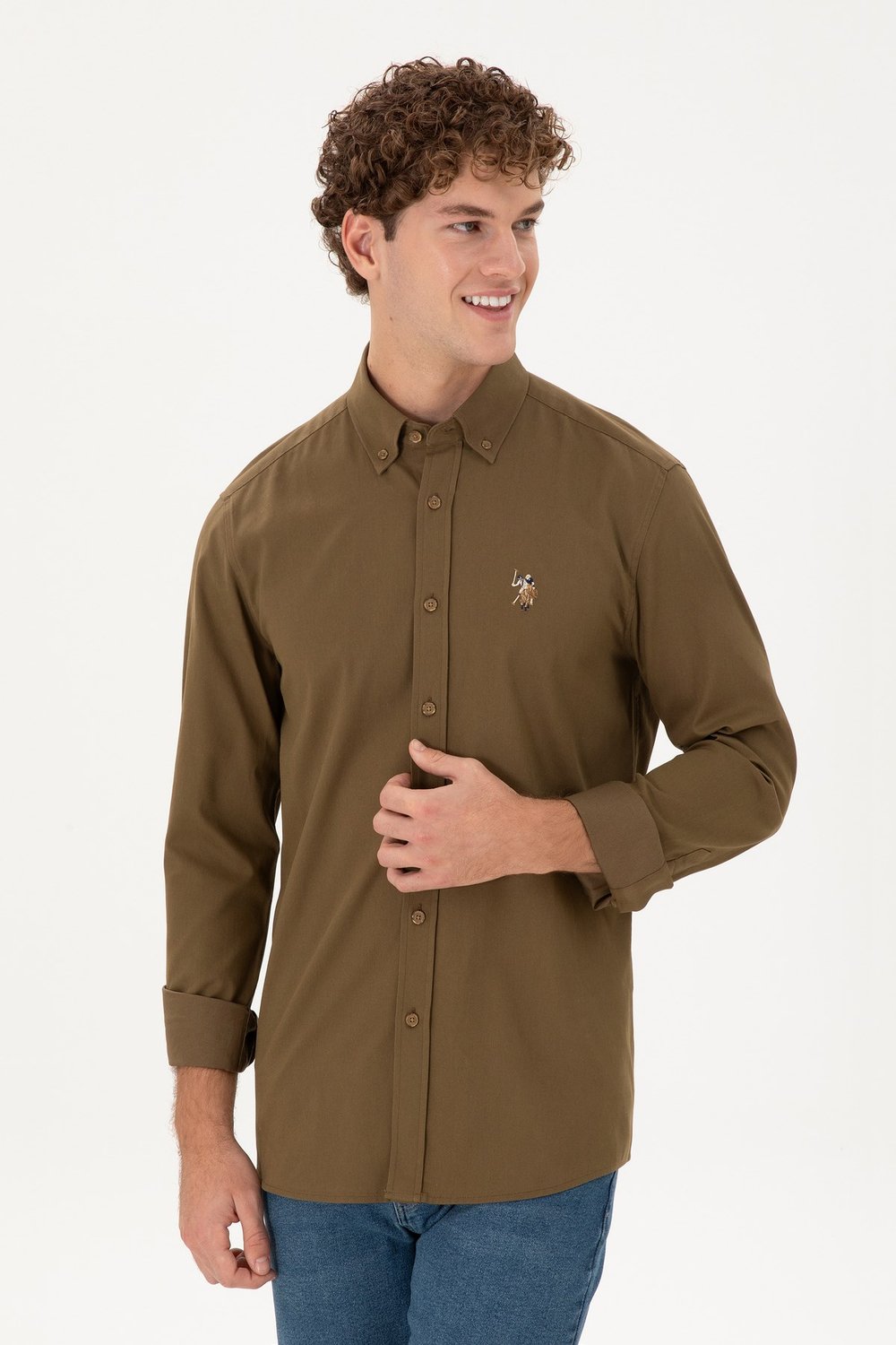 U.s. Polo Assn. Uzun Kollu %100 Pamuk Gömlek 1964729