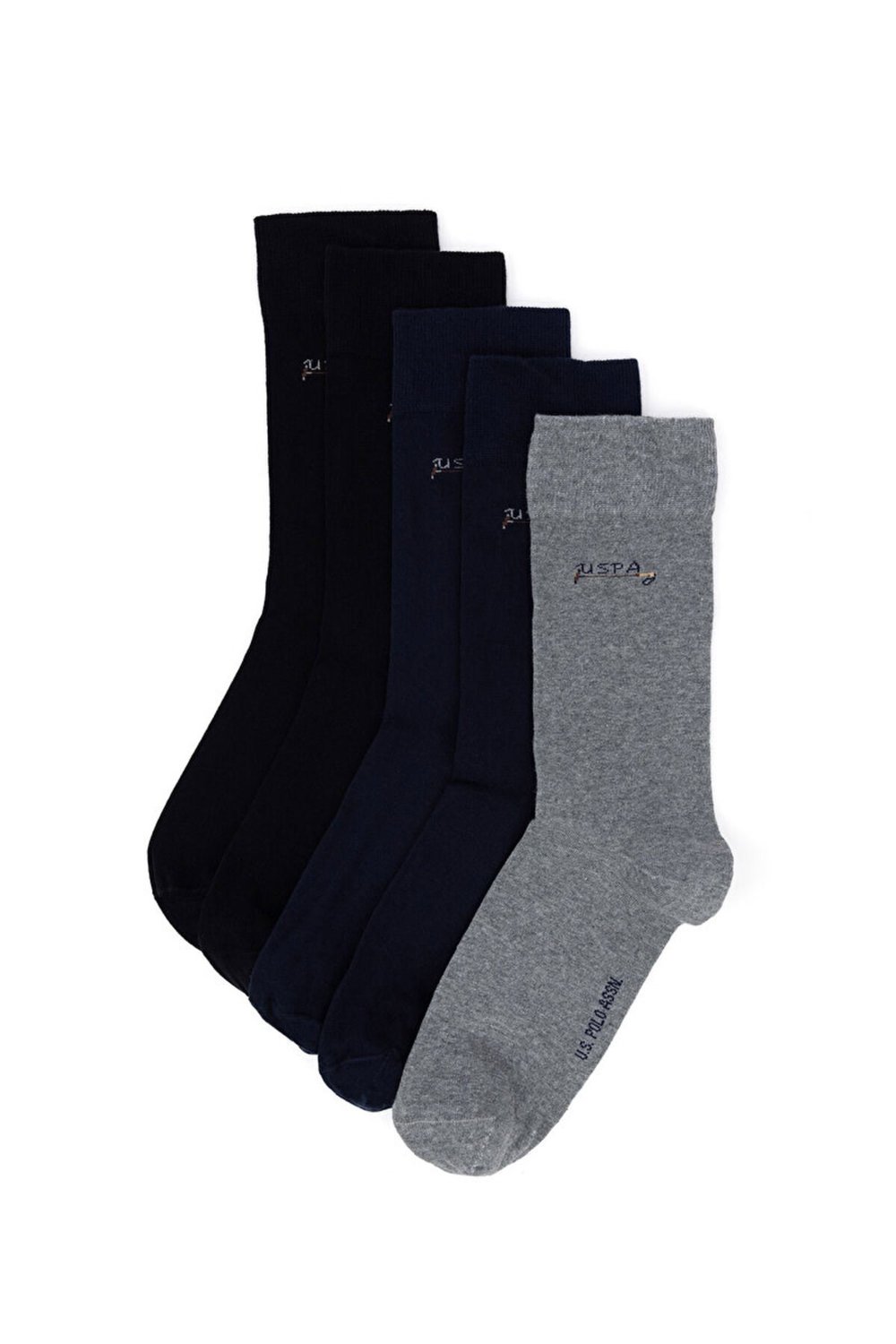 U.S. Polo Assn. Erkek 5'Li Çorap A081SZ013-P01-GALI-SK-23-VR086