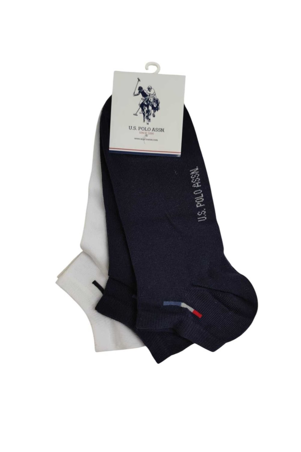 U.S. Polo Assn. Erkek 3'lü Patik Çorap JAMES