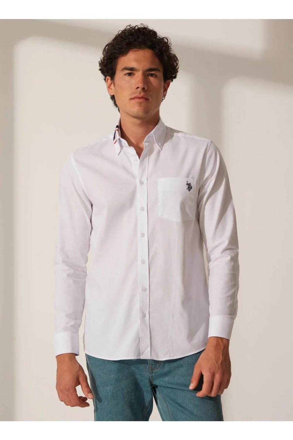 Us Polo Assn Dokuma Erkek Gömlek 1576625