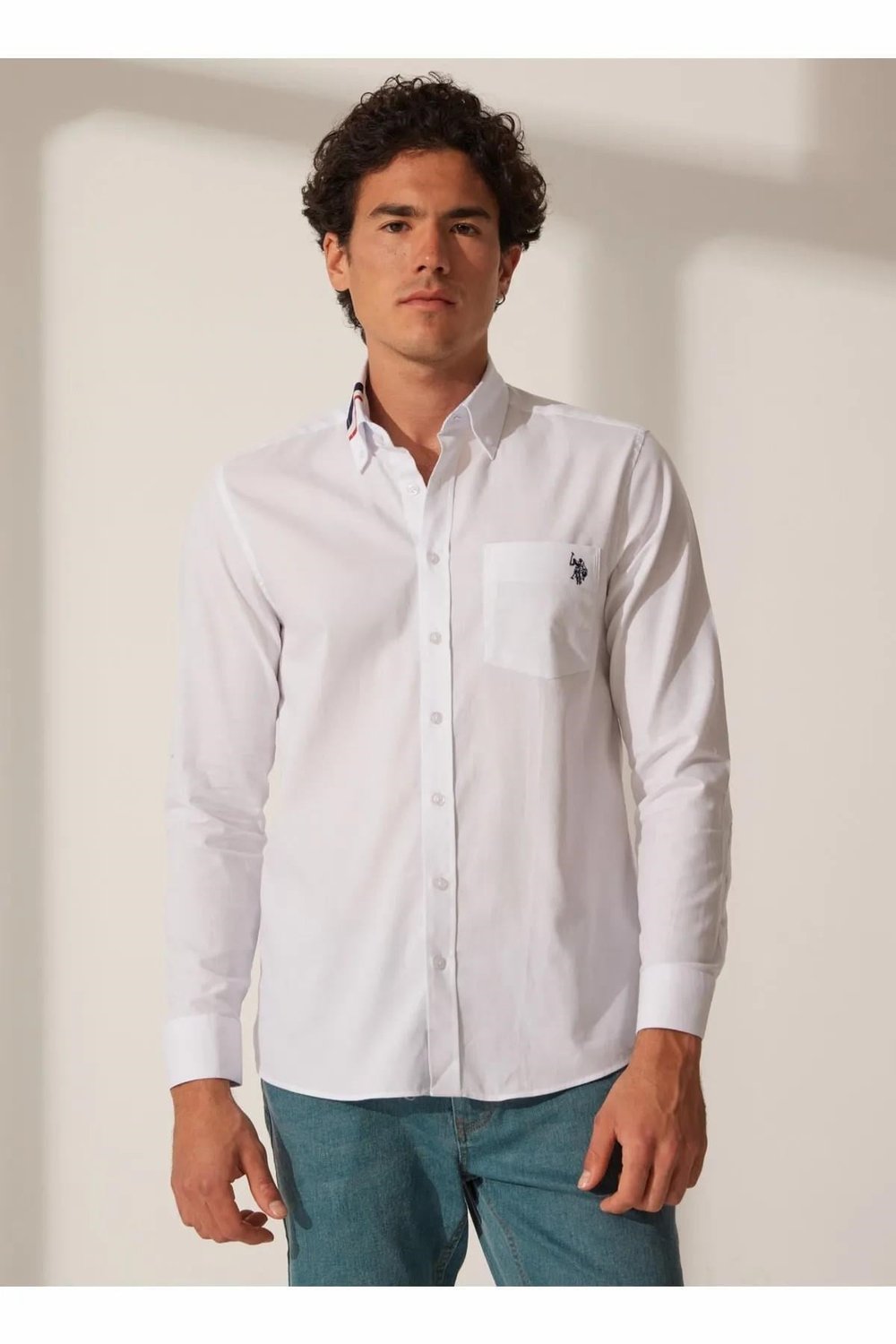 Us Polo Assn Dokuma Erkek Gömlek 1576625
