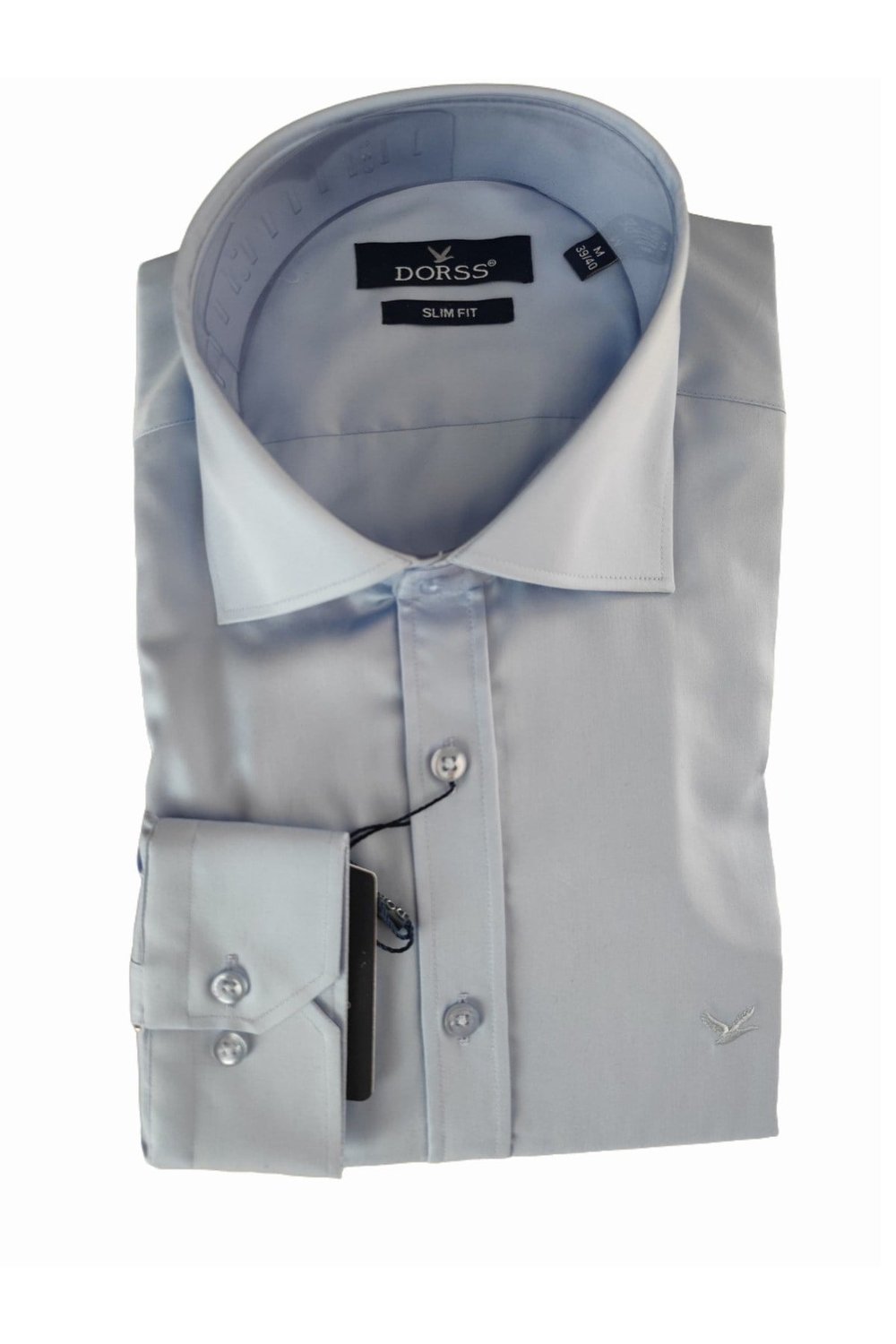 Uzun Kollu Slim Fit Basic Pamuklu Erkek Gömlek