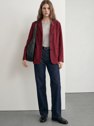 SUET BLAZER CEKET