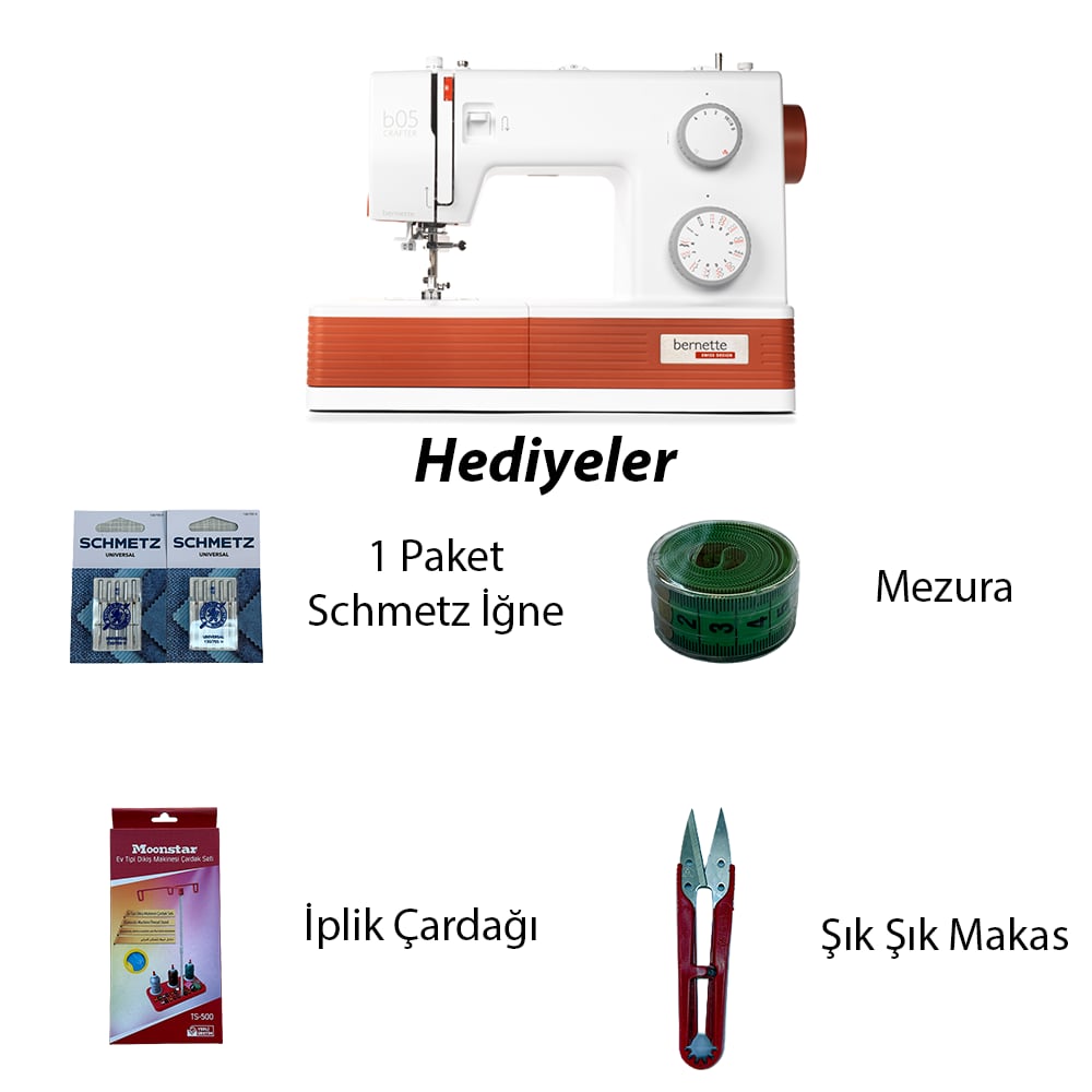 Bernette B05 Crafter Dikiş MakinesiBernetteTopcular MakinaDikiş Makineleri