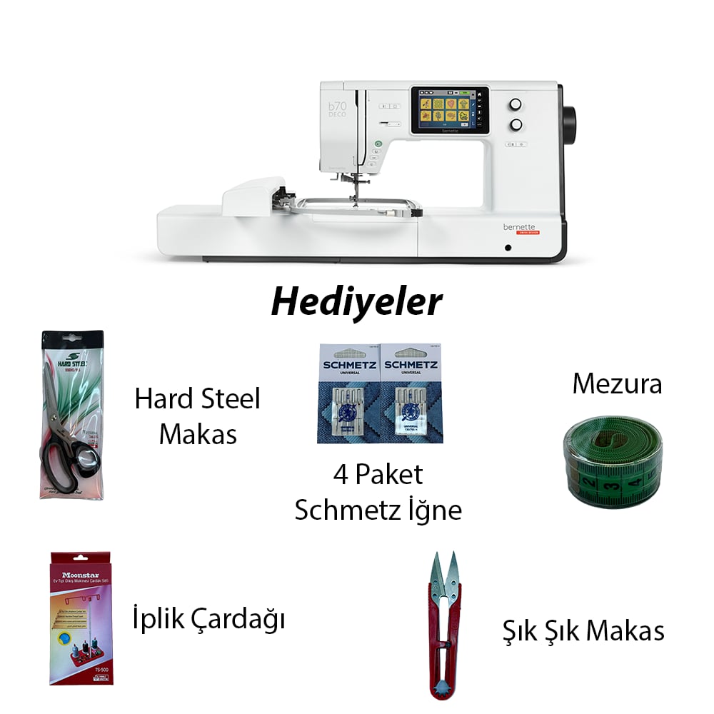 Bernette B70 Nakış MakinesiBernetteTopcular MakinaPiko & Nakış Makineleri