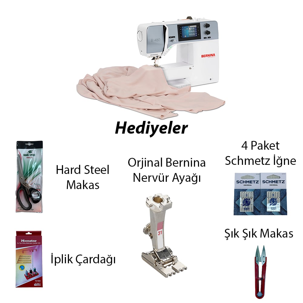 Bernina B480 Piko MakinesiBerninaTopcular MakinaPiko & Nakış Makineleri